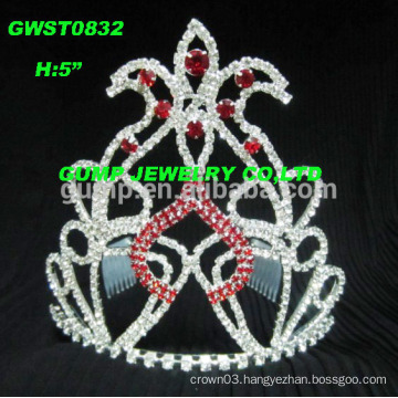 rhinestone crystal beauty pageant crowns & tiaras